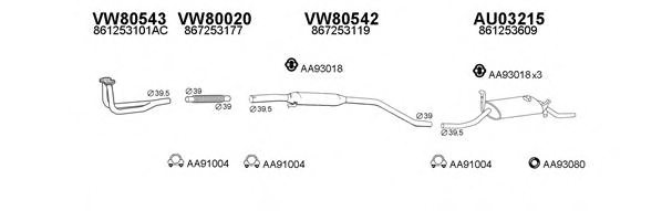 VENEPORTE 800271 Exhaust System